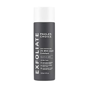 Paula's Choice SKIN PERFECTING 2% BHA Liquid Exfoliant with Salicylic Acid, Facial Polish for Enlarged Pores, Wrinkles & Fine Lines, Suitable for Blackhead-Prone Skin, Fragrance-Free